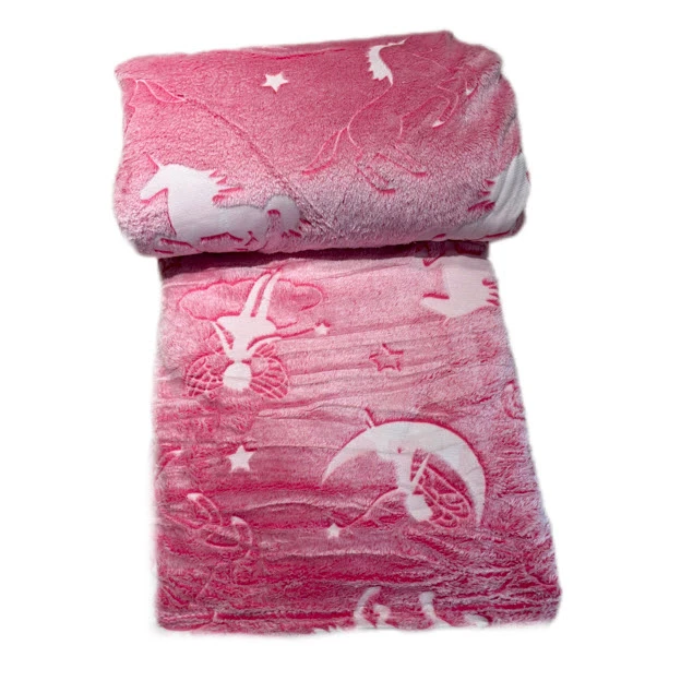 پتو مسافرتی 2 نفر ویراگیتا مدل شبنما تک شاخ 33 سایز 220x200 سانتی‌متر