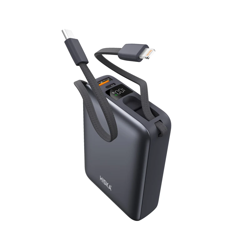 عکس شماره 5 : پاوربانک هیسکا مدل hp-224pd ظرفیت 20000 میلی آمپر ساعت