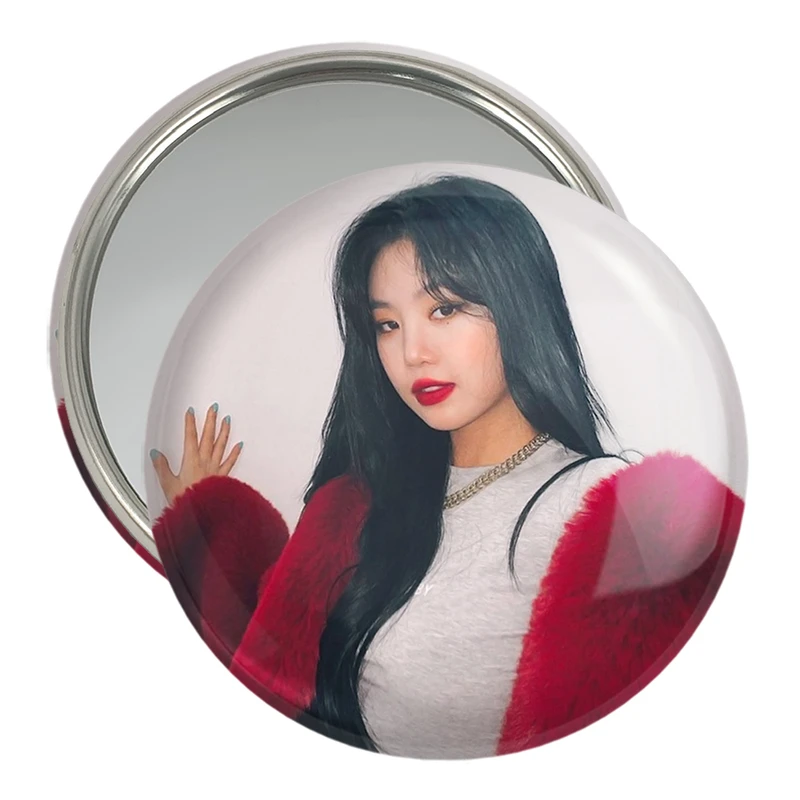 آینه جیبی خندالو مدل سوجین گروه جی آیدل GIdle  کد 19555