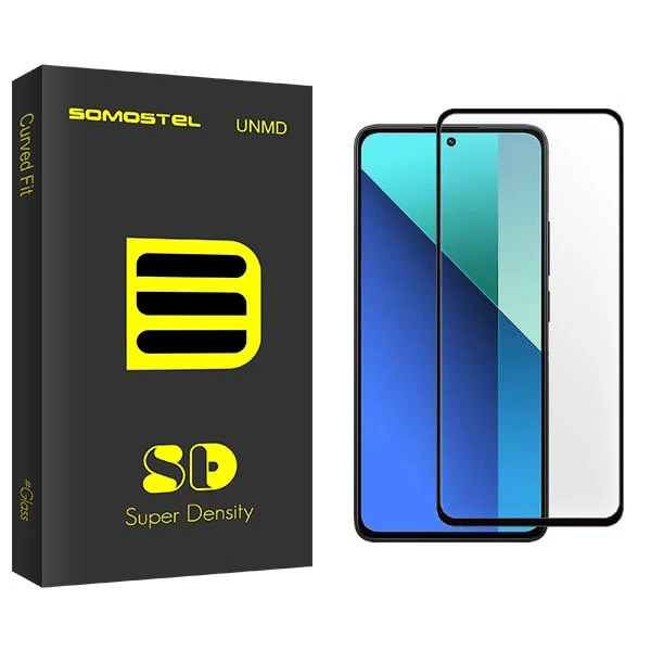 محافظ صفحه نمایش شیشه ای سوماستل مدل SD FullGlue مناسب برای گوشی موبایل شیائومی Redmi Note 13 Pro 5G