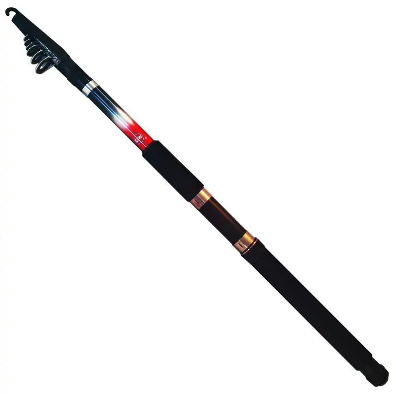 چوب ماهیگیری گوانگ وی مدل GW3608DX 3.80 به همراه طعمه ماهیگیری