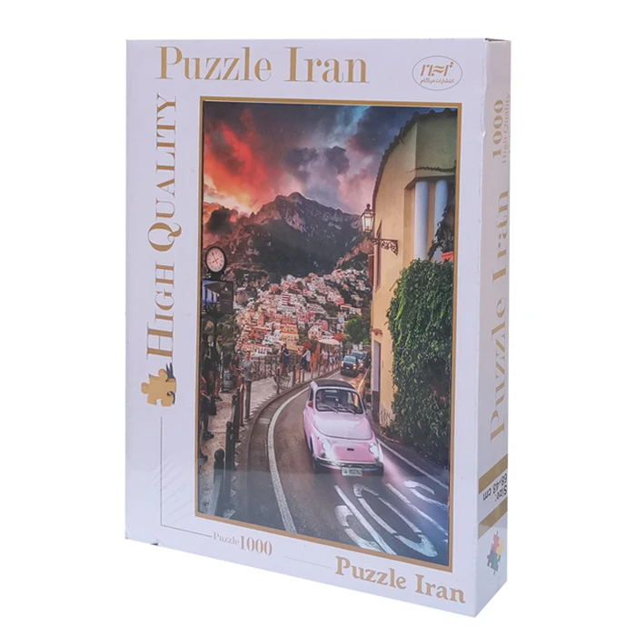 پازل 1000 تکه پازل ایران مدل ماشین فیات مناسب برای بزرگسالان