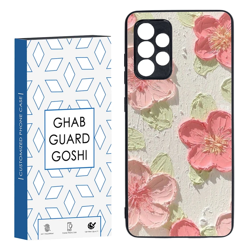 کاور قاب گارد گوشی طرح گل کد TPU-282 مناسب برای گوشی موبایل سامسونگ Galaxy A52