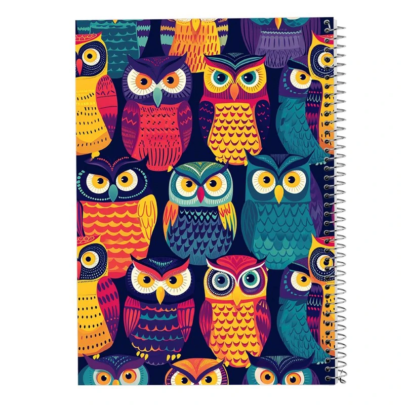 دفتر شطرنجی 50 برگ مدوپد طرح پرنده کد DF15254