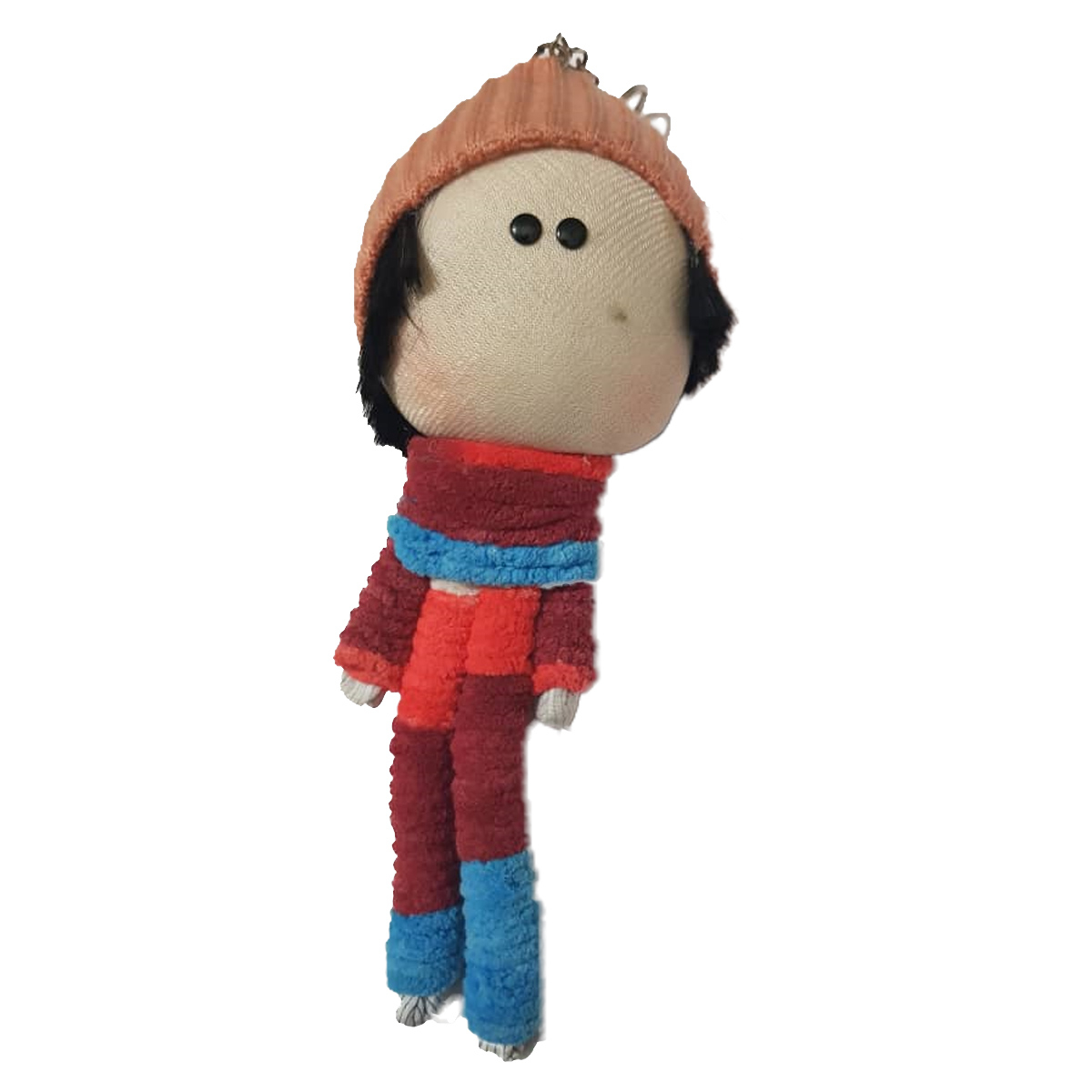 عروسک بافتنی مدل بهاره 