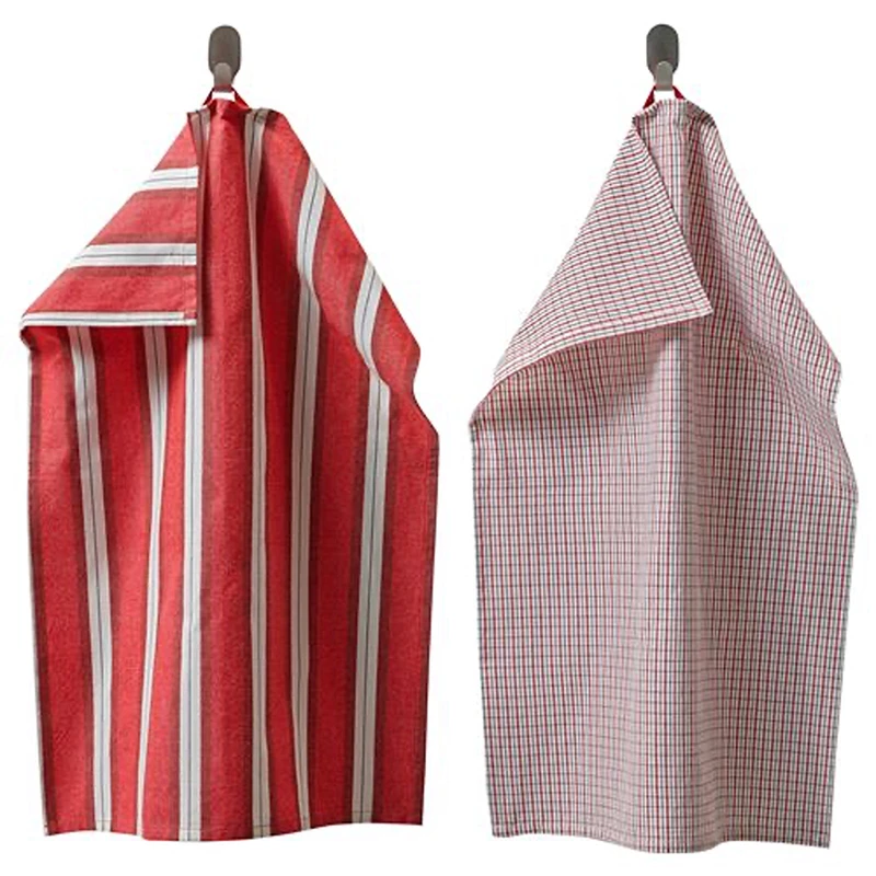 دستمال آشپزخانه ایکیا مدل VINTERFINT مجموعه دو عددی