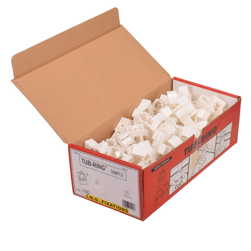 بست کلیک تک اینژه فیکساسیون مدل T090030 سایز 15 و 16 میلی متر بسته 100عددی