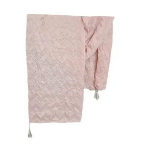 شال زنانه مدل پلیسه گندمی ص12