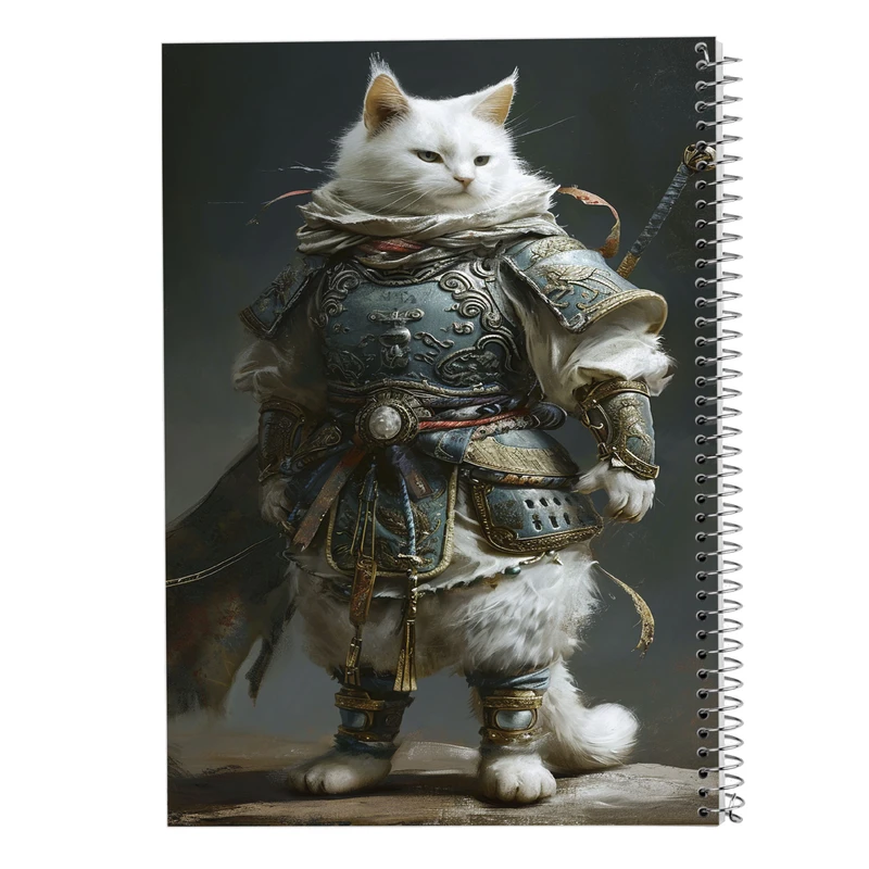 دفتر لیست خرید 50 برگ مدوپد مدل حیوانات جنگجو کد DF14799