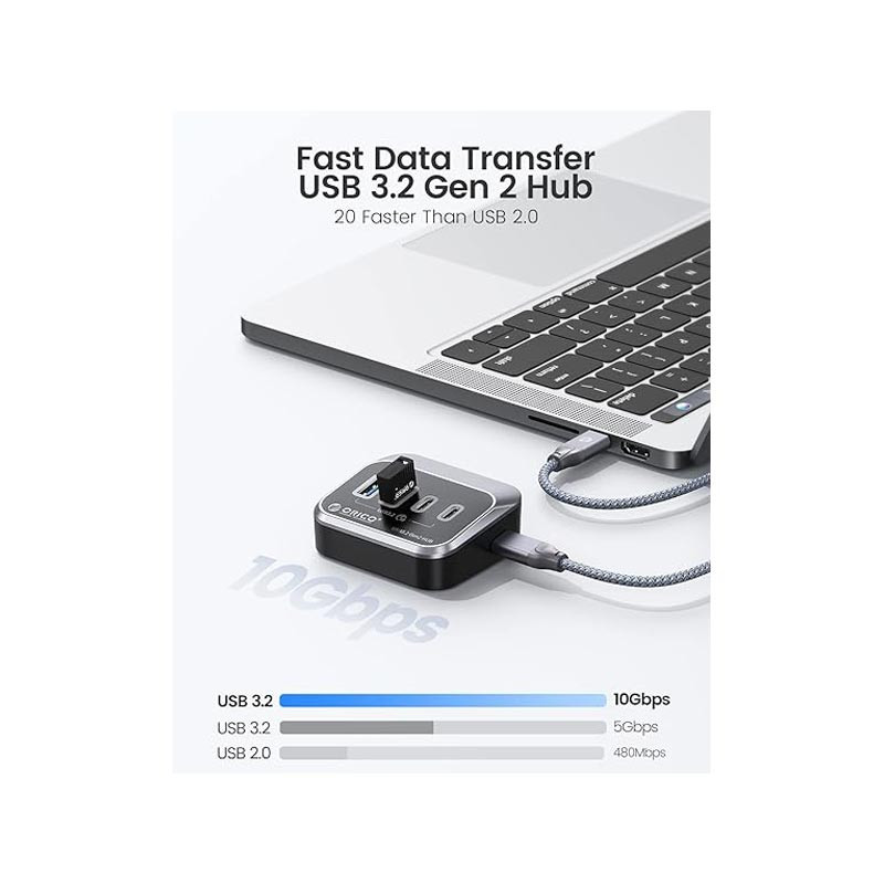 هاب 4 پورت USB اوریکو مدل M32A2C-G2