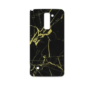 MAHOOT Graphite-Gold-Marble Cover Sticker for LG Stylus 2