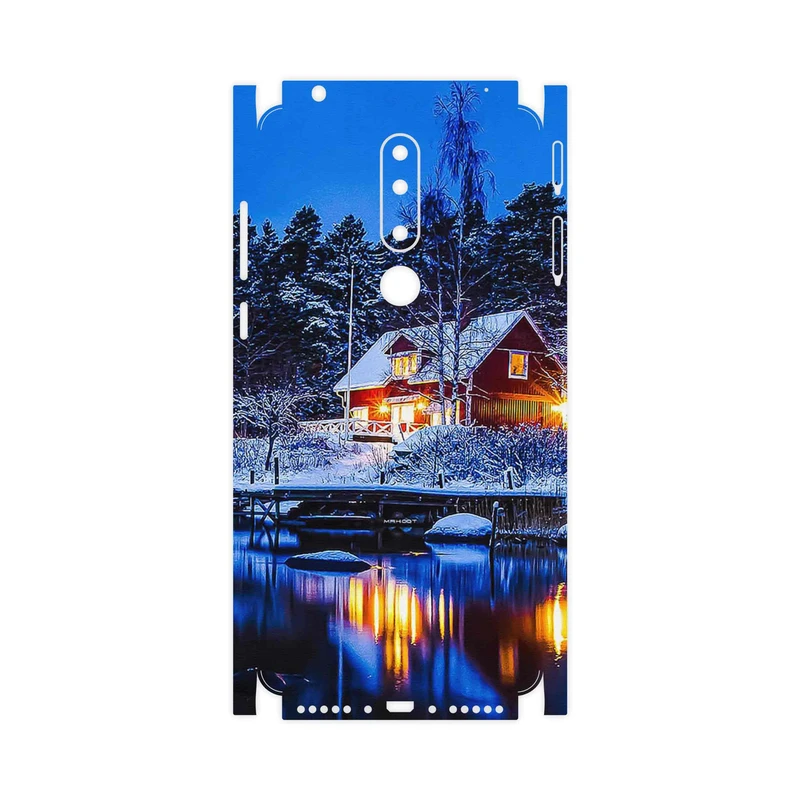 برچسب پوششی ماهوت مدل Winter Season-FullSkin مناسب برای گوشی موبایل نوکیا 3.1 Plus