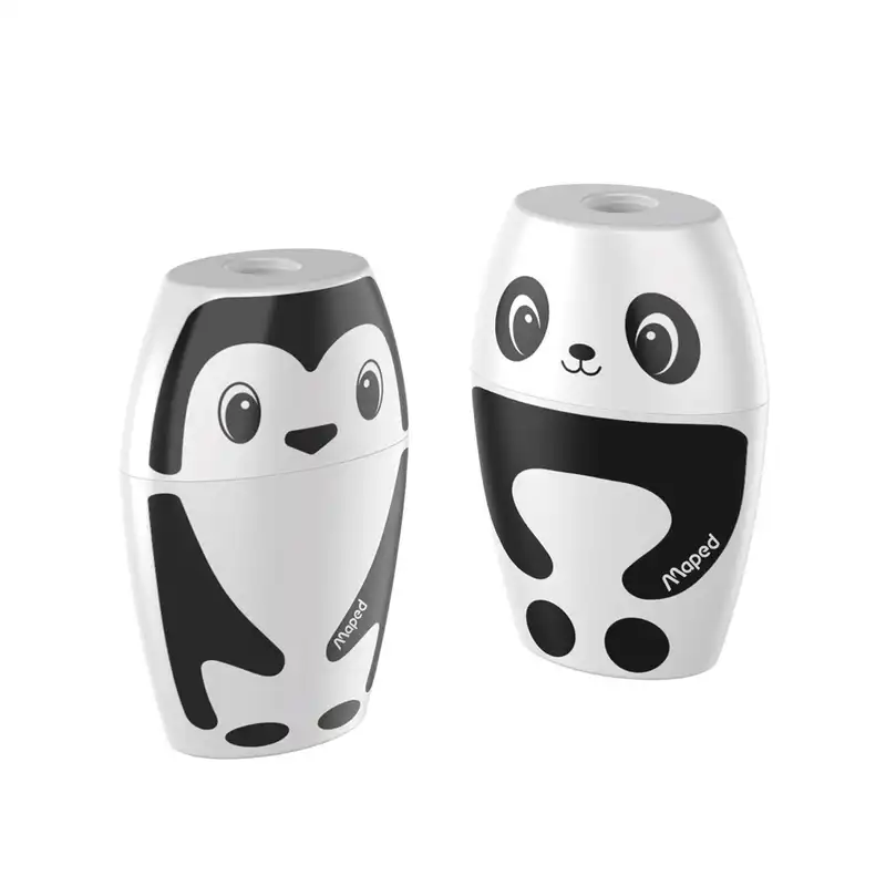 بسته لوازم تحریر مپد مدل erase sharpner panda بسته 8 عددی