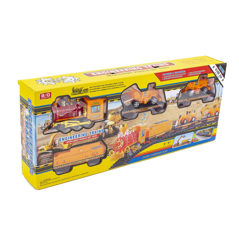 قطار بازی مدل حمل ماشین راهسازی کد 716