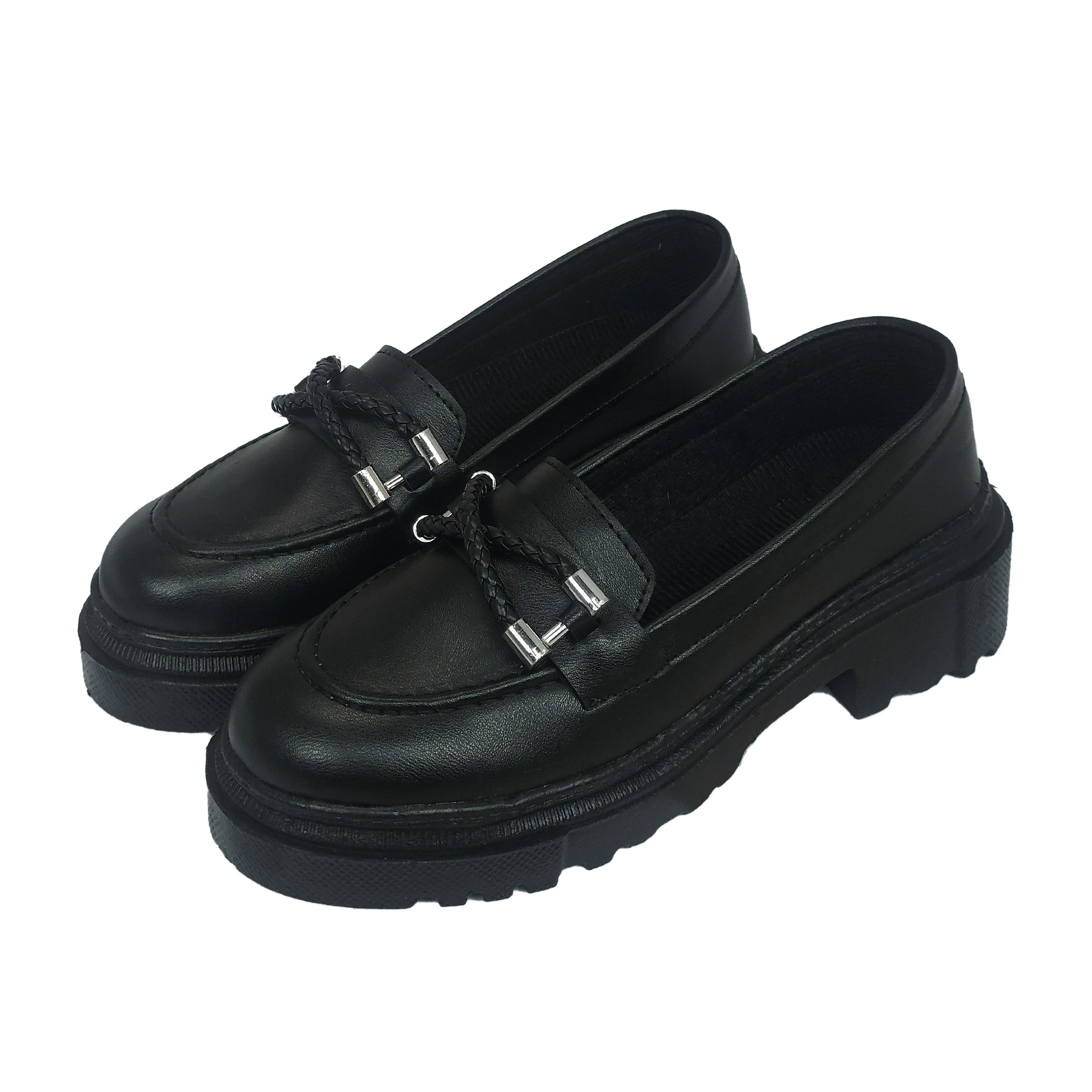 کفش زنانه سیی مدل لژ بلند کد 1904