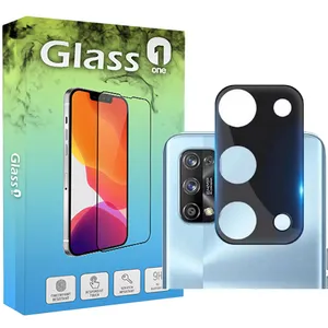 محافظ لنز دوربین گلس وان مدل LNZ3D مناسب برای گوشی موبایل شیائومی Redmi 9T