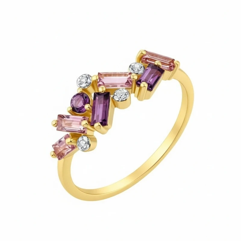 انگشتر زنانه مدل باگتی 