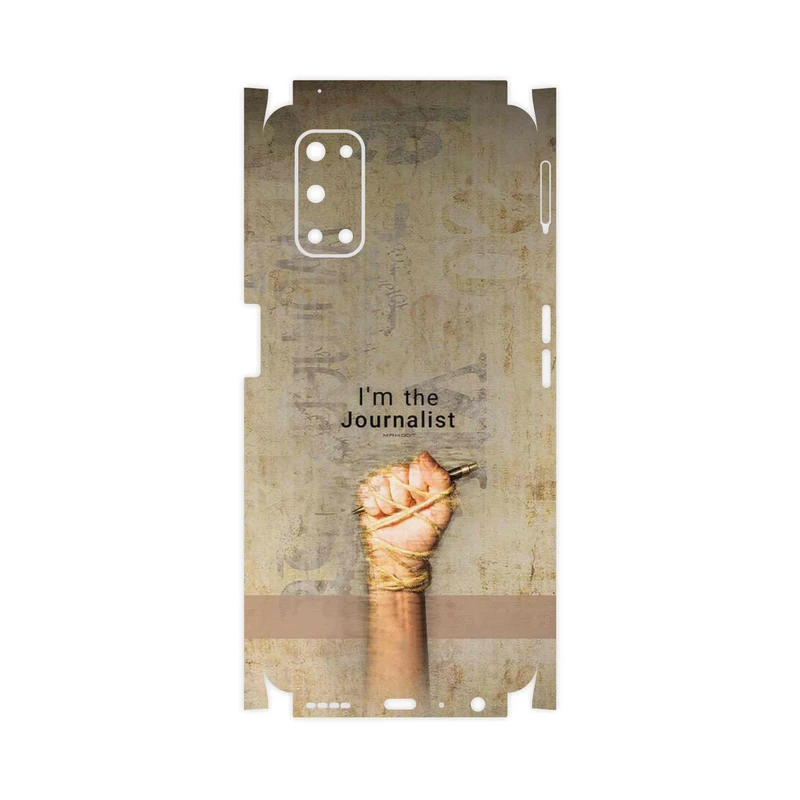 برچسب پوششی ماهوت مدل Journalist-FullSkin مناسب برای گوشی موبایل ریلمی 7 5G