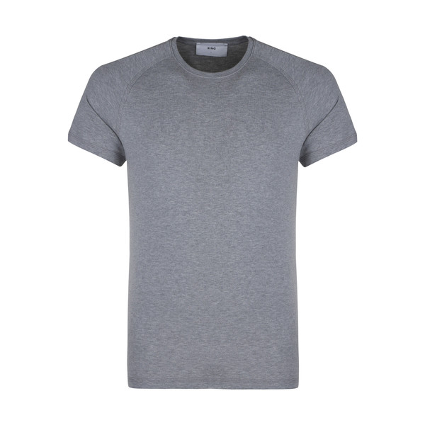 تی شرت آستین کوتاه مردانه رینگ مدل TMK00508-melange
