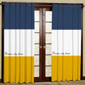   پرده مدل رنگی 3 رنگه هازان پانچی کد 4670 سایز 140x200 سانتی متر