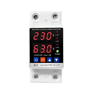 محافظ ولتاژ تکفاز 63 آمپر جیوجی مدل jiuji_jjvpd1_63f