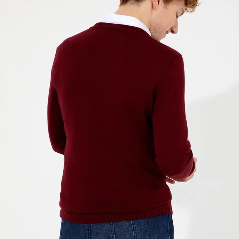 پلیور مردانه یو اس پولو مدل Slim 50256658-VR014 -  - 2