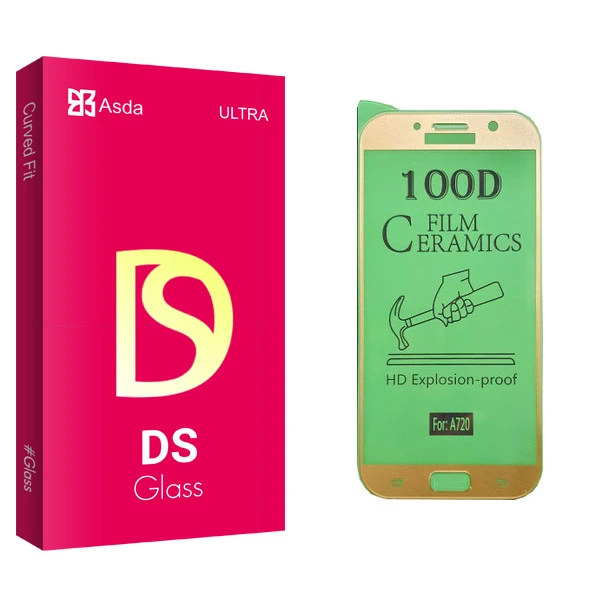 محافظ صفحه نمایش سرامیکی آسدا مدل DS glass مناسب برای گوشی موبایل سامسونگ Galaxy A7 2017/ A720