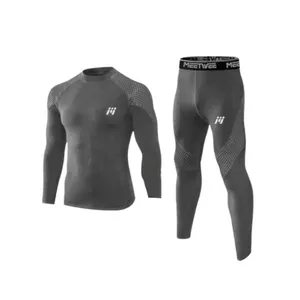 ست تی شرت و لگینگ ورزشی مردانه میت وی مدل بیس لایر کد ME2025