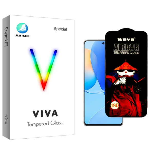 محافظ صفحه نمایش شیشه ای جانبو مدل Viva Glass AirBag مناسب برای گوشی موبایل هوآوی Nova 9 SE