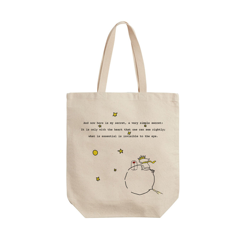 ساک خرید ترمه طراحان ایده مدل شازده کوچولو کد cfp2067 - L