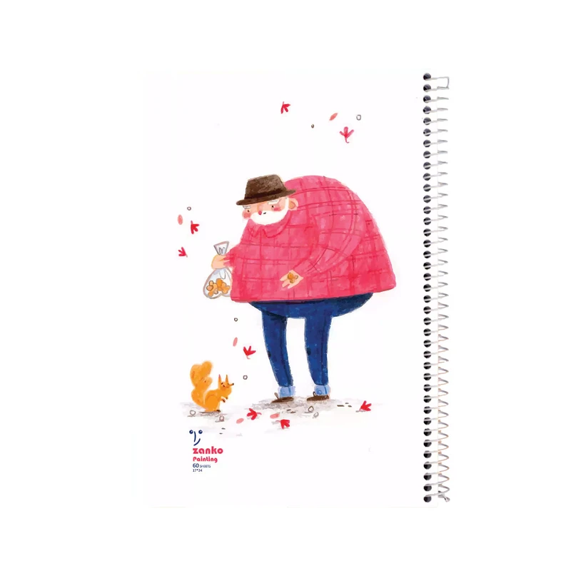 دفتر نقاشی 60 برگ زانکو مدل پیر مرد 