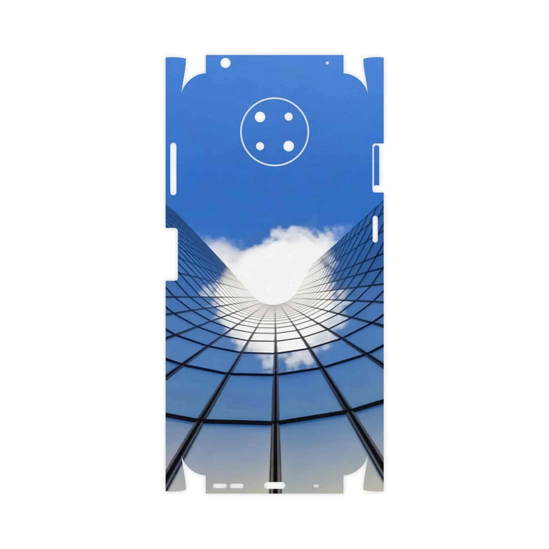 برچسب پوششی ماهوت مدل Glass skyscraper-FullSkin مناسب برای گوشی موبایل نوکیا G10