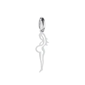 آویز گردنبند نقره هایکا طرح مادر مدل n.ha 646