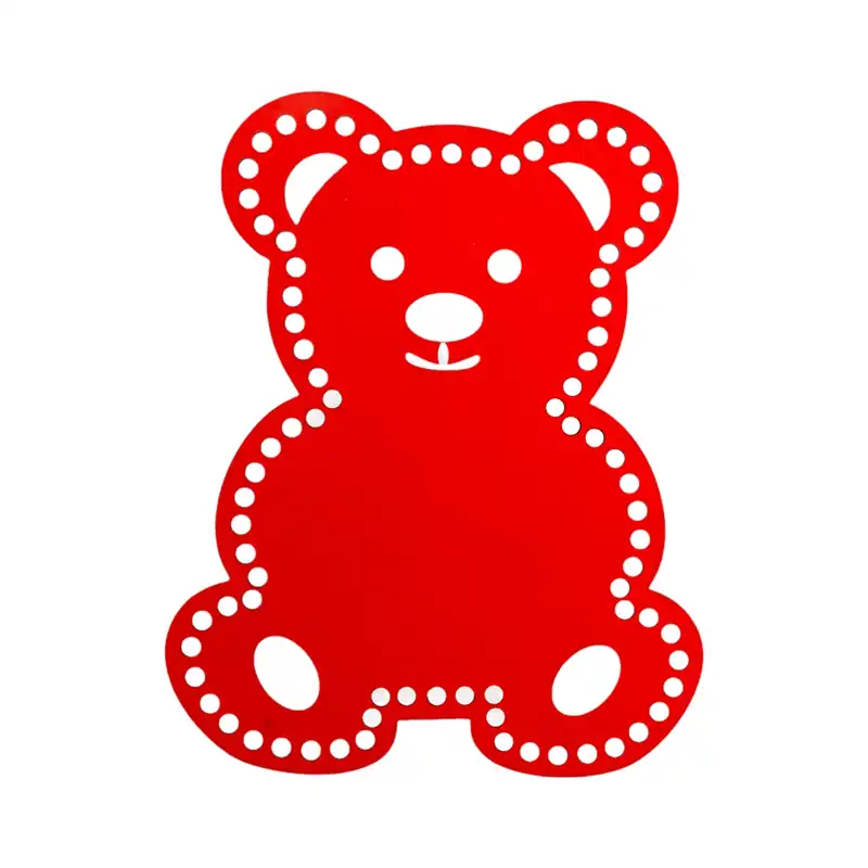 کفی تریکو بافی مدل خرس