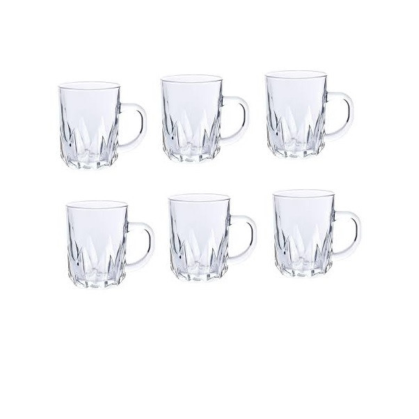 استکان مدل شیرینگ کد 078 مجموعه شش عددی