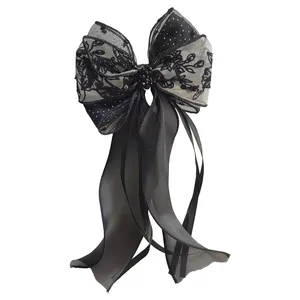 گیره مو زنانه مدل پاپیون گیپور S05