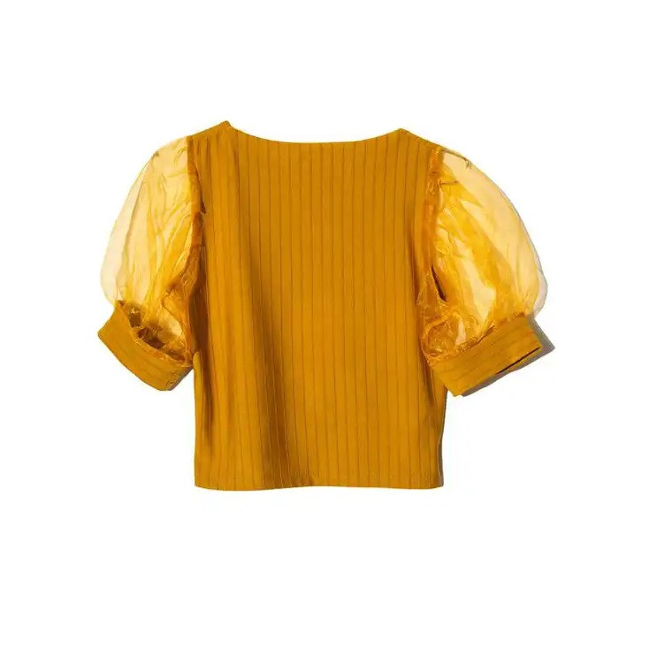 بلوز آستین کوتاه زنانه مدل MDJ-AO4336