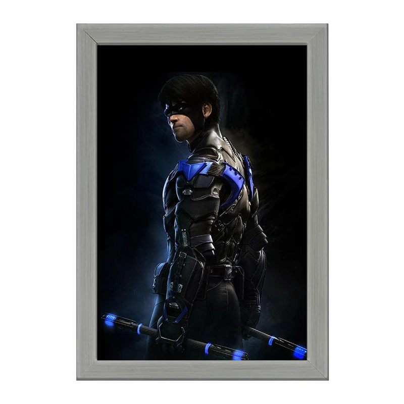 تابلو خندالو طرح بتمن شوالیه آرخام Batman Arkham knight کد 30275