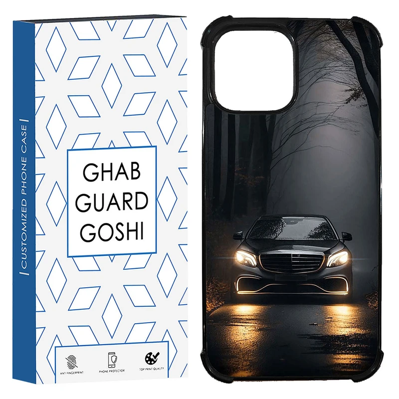 کاور قاب گارد گوشی طرح ماشین بنز کد TPU-093 مناسب برای گوشی موبایل اپل Iphone 13 / 14