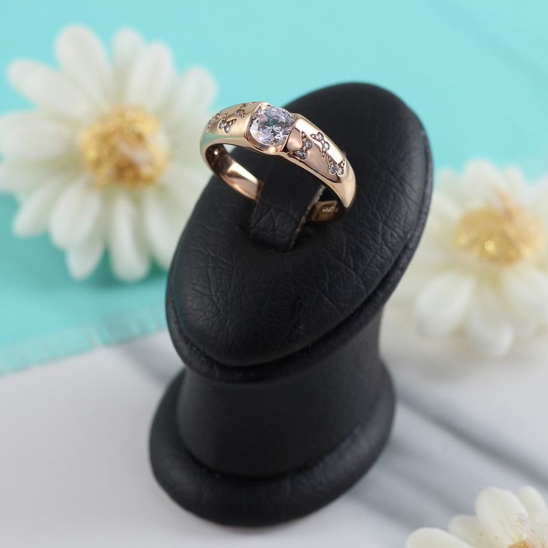 انگشتر زنانه ژوپینگ مدل سولیتر کد L389