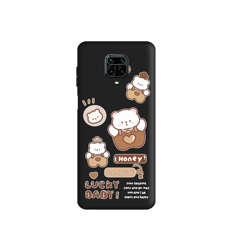 کاور قاب گارد طرح خرس تپل کد a3527 مناسب برای گوشی موبایل شیائومی Redmi Note 9s / Redmi Note 9 Pro