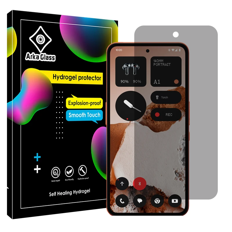 محافظ صفحه نمایش حریم شخصی آرکا گلس مدل Tough مناسب برای گوشی موبایل ناتینگ CMF Phone 2 Pro