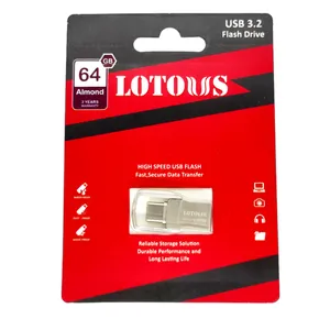 فلش مموری لوتوس مدل Almond ظرفیت 64 گیگابایت