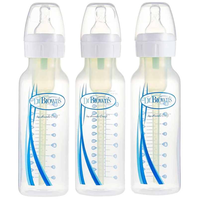 شیشه شیر دکتر براونز مدل SB83005 گنجایش 250 میلی لیتر بسته 3 عددی شیشه شیر دکتر براونز مدل SB83005 گنجایش 250 میلی لیتر بسته 3 عددی