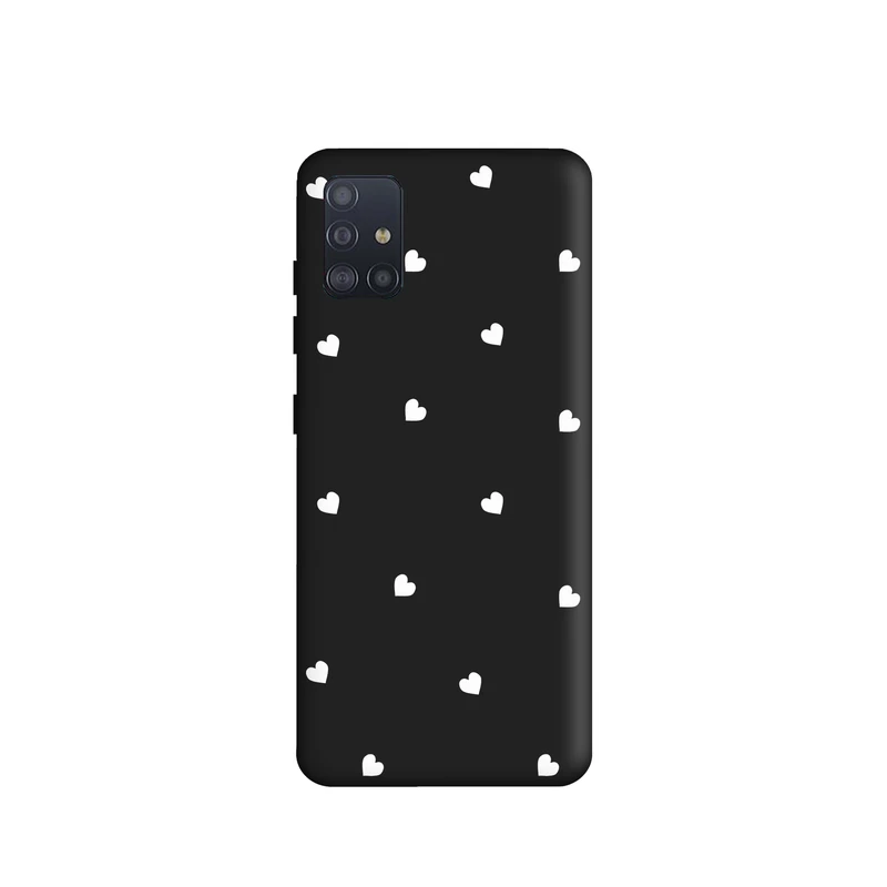  کاور قاب گارد طرح قلب قلبی کد a1548 مناسب برای گوشی موبایل سامسونگ Galaxy A71