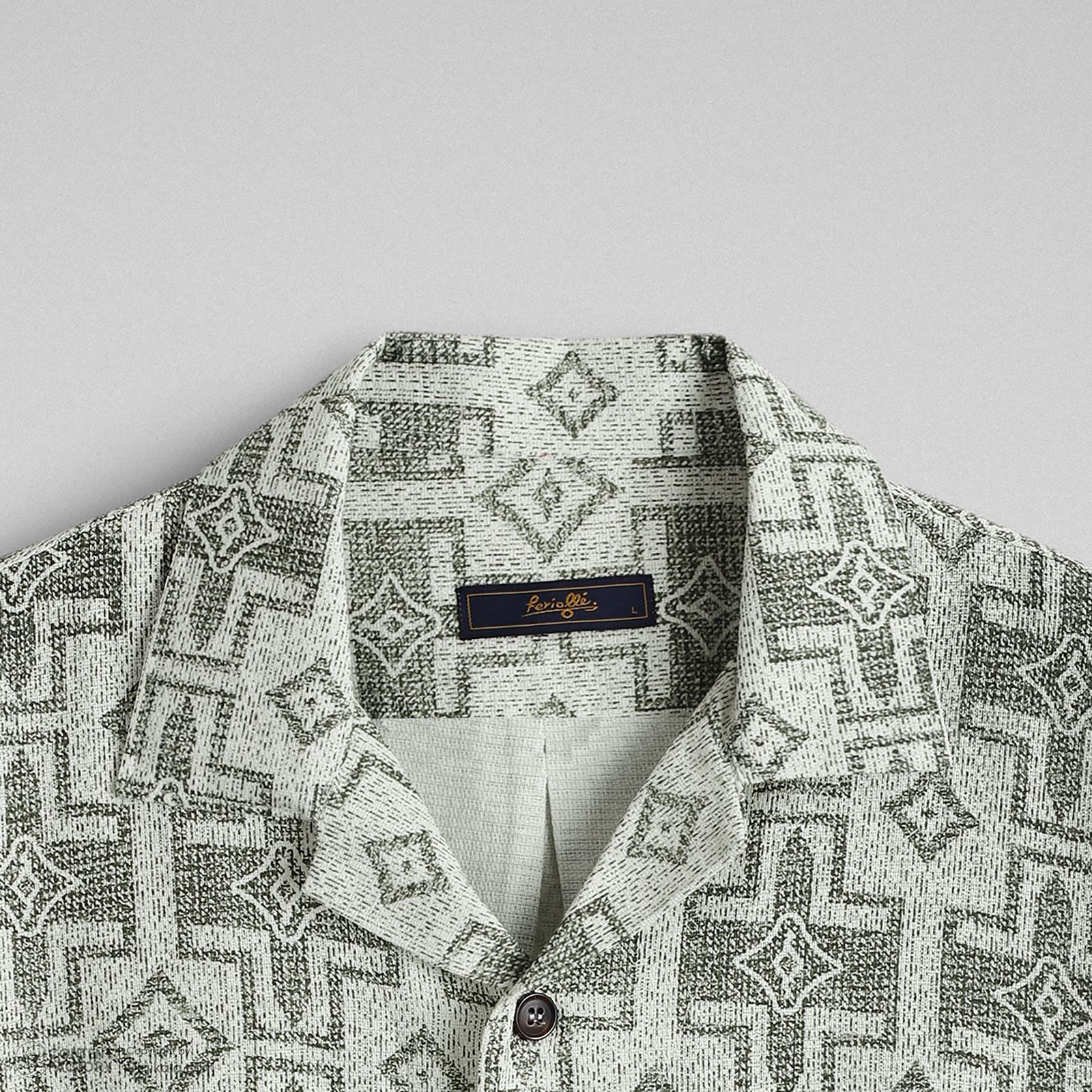 پیراهن آستین کوتاه یقه برگردان مردانه فریولی مدل 111190502 -  - 2