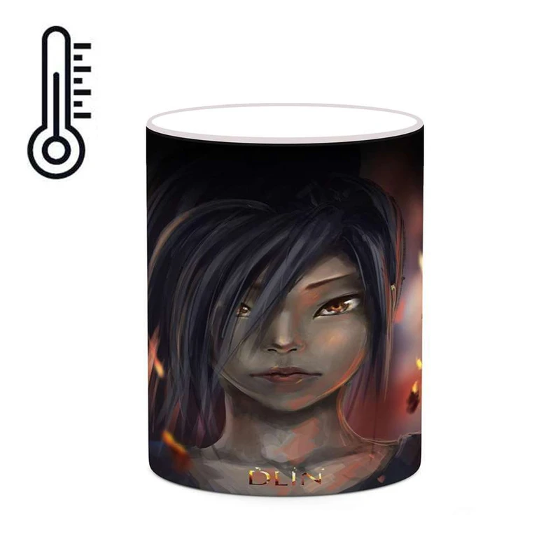 ماگ حرارتی کاکتی مدل انیمه کد mgh21556