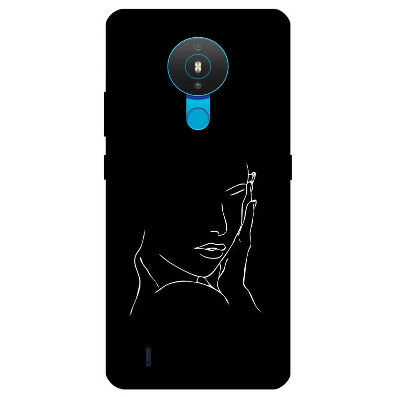 کاور مگافون طرح دخترانه مدل 8153 مناسب برای گوشی موبایل نوکیا 1.4  