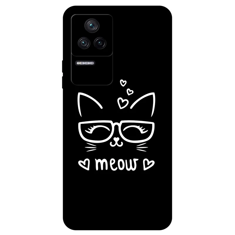 کاور مگافون طرح گربه مدل 7700 مناسب برای گوشی موبایل شیائومی Poco F4 5G / Redmi K40S