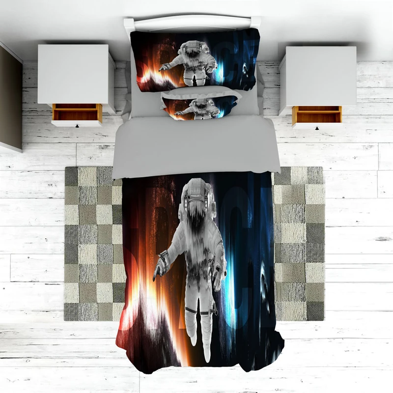 سرویس روتختی مدل ادم فضایی TXY608 تک نفره 5 تکه